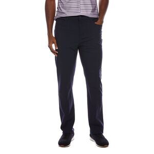 Ben Sherman Mens 4-Way Stretch Tech Pant, Navy